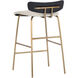 Lorelei 31 inch Dillon Cream / Dillon Black Counter Stool